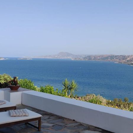 Panoramic Seaview Holiday House Souda Bagian luar foto
