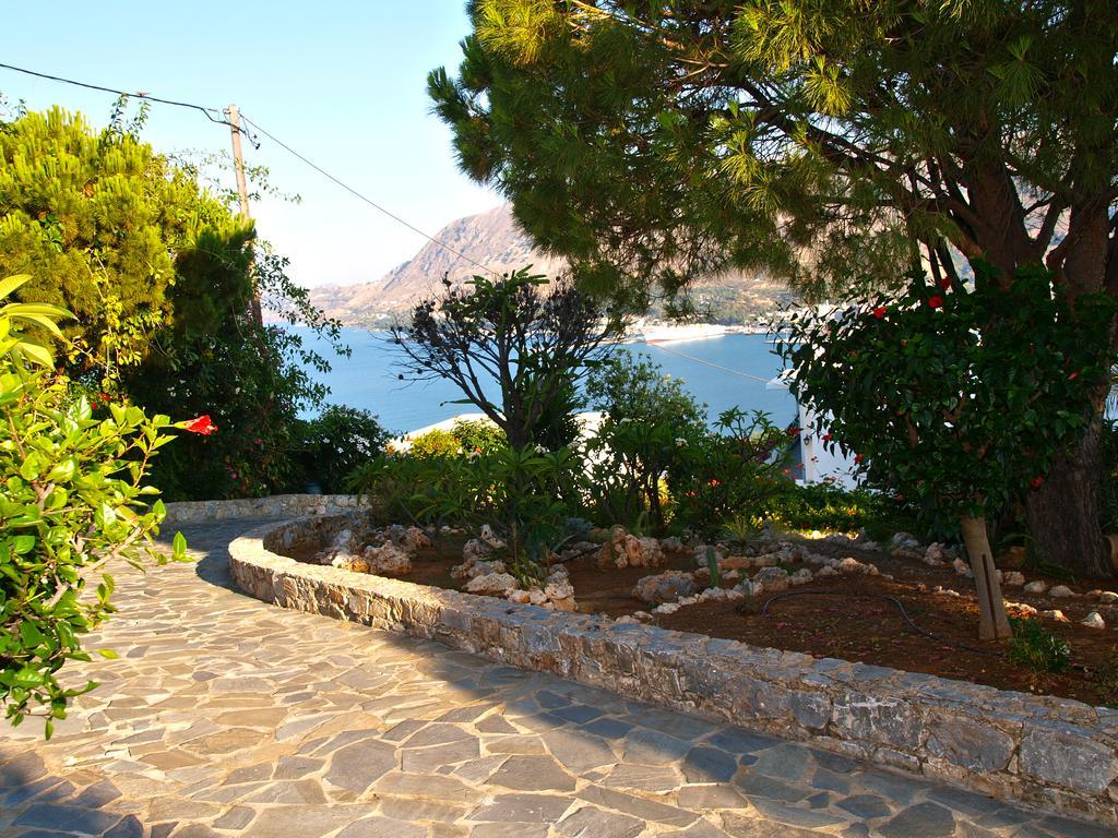 Panoramic Seaview Holiday House Souda Bagian luar foto