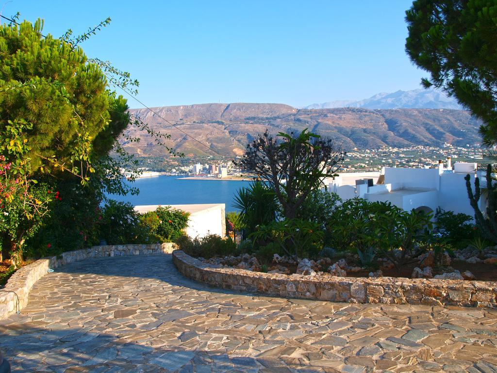 Panoramic Seaview Holiday House Souda Bagian luar foto