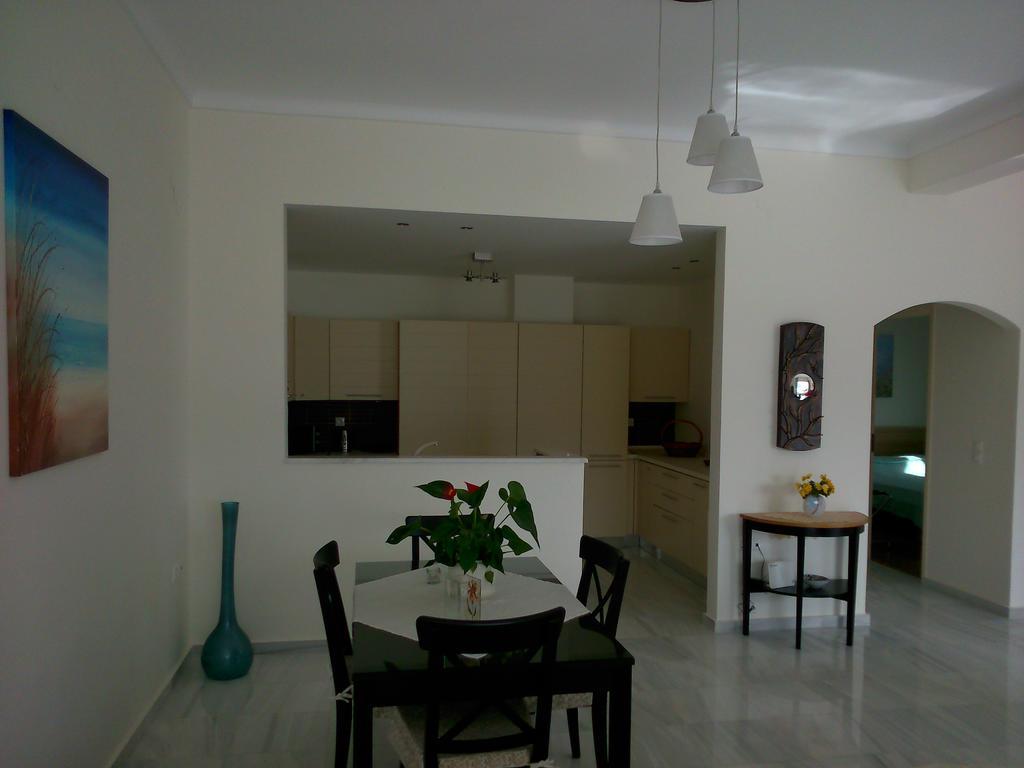 Panoramic Seaview Holiday House Souda Bagian luar foto