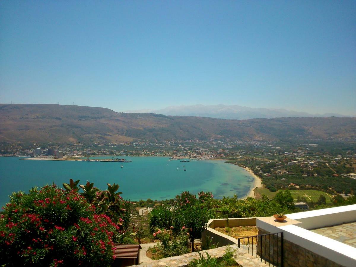 Panoramic Seaview Holiday House Souda Bagian luar foto